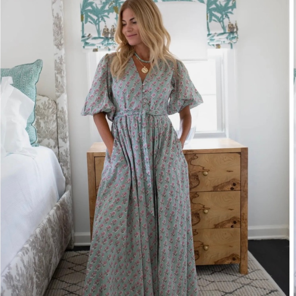 Marea by Liz Joy Collette Dress in Sage